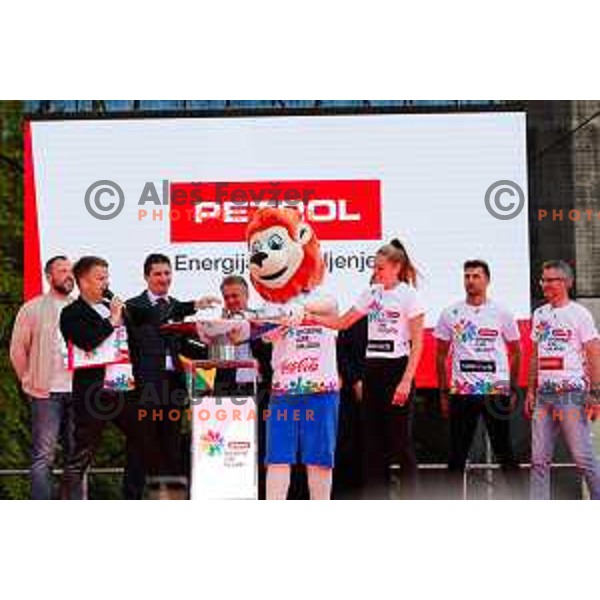 Opening of Plazma Youth Sport Games in Ljubljana, Slovenia on May 19, 2025