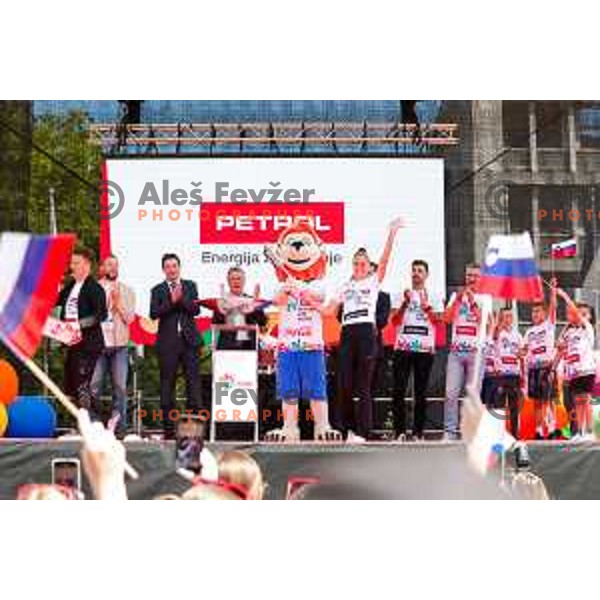 Opening of Plazma Youth Sport Games in Ljubljana, Slovenia on May 19, 2025