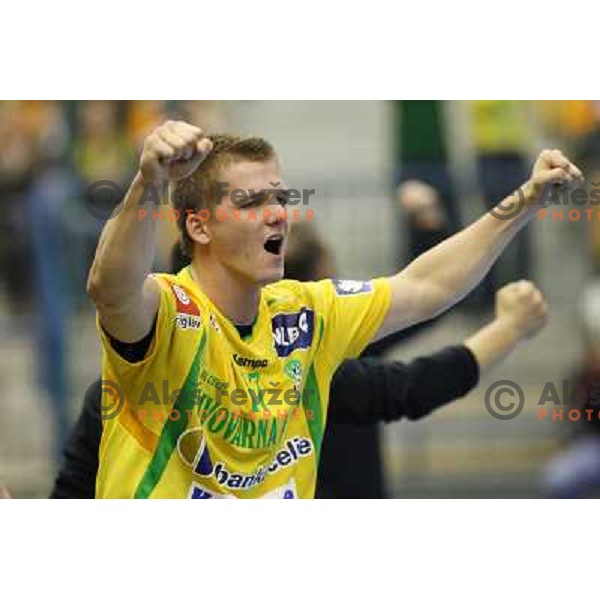 Vasja Furlan at handball match Celje Pivovarna Lasko (SLO)- Hammarby (SWE) in EHF Championsleague, played in Celje (Slovenia) 11.10.2008 