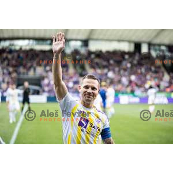 Martin Milec farewell ceremony before Prva liga Telemach football match between Maribor and Nafta 1903 in Ljudski vrt, Maribor, Slovenia on May 25, 2025. Photo: Jure Banfi