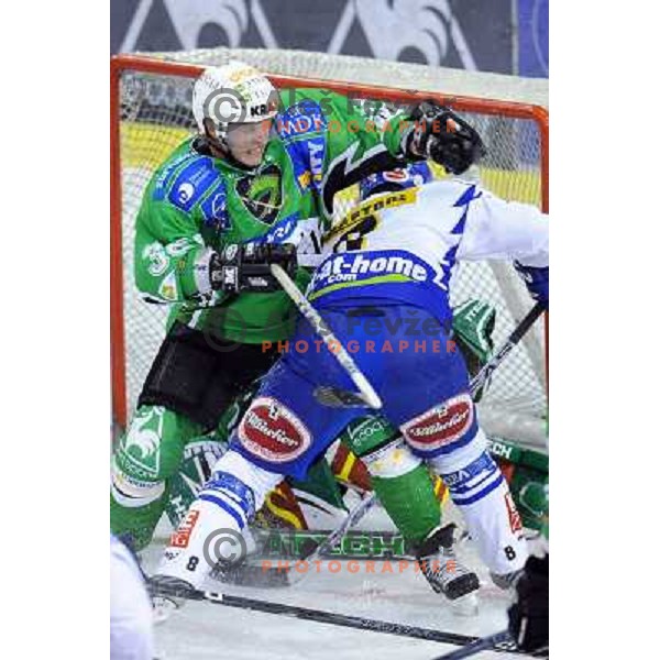 Petrilainen at ice hockey match in the EBEL League , Tilia Olimpija - EC Pasut VSV , 14.10.2008 Hala Tivoli, Ljubljana 