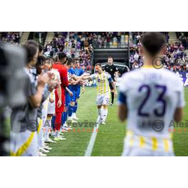 Martin Milec farewell ceremony before Prva liga Telemach football match between Maribor and Nafta 1903 in Ljudski vrt, Maribor, Slovenia on May 25, 2025. Photo: Jure Banfi