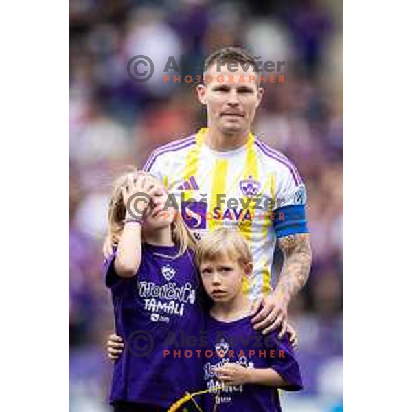 Martin Milec farewell ceremony before Prva liga Telemach football match between Maribor and Nafta 1903 in Ljudski vrt, Maribor, Slovenia on May 25, 2025. Photo: Jure Banfi