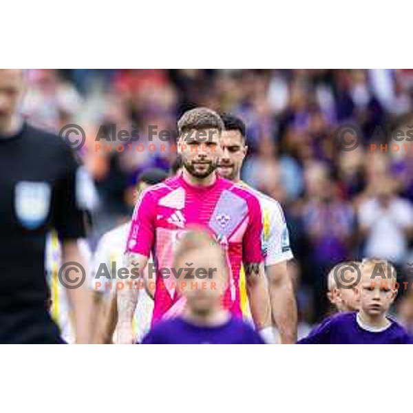 Menno Alexander Bergsen in action during Prva liga Telemach football match between Maribor and Nafta 1903 in Ljudski vrt, Maribor, Slovenia on May 25, 2025. Photo: Jure Banfi