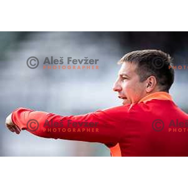 Ivan Kurtusic, head coach of Mura during Prva liga Telemach football match between Mura and Koper in Fazanerija, Murska Sobota, Slovenia on May 25, 2025. Photo: Jure Banfi