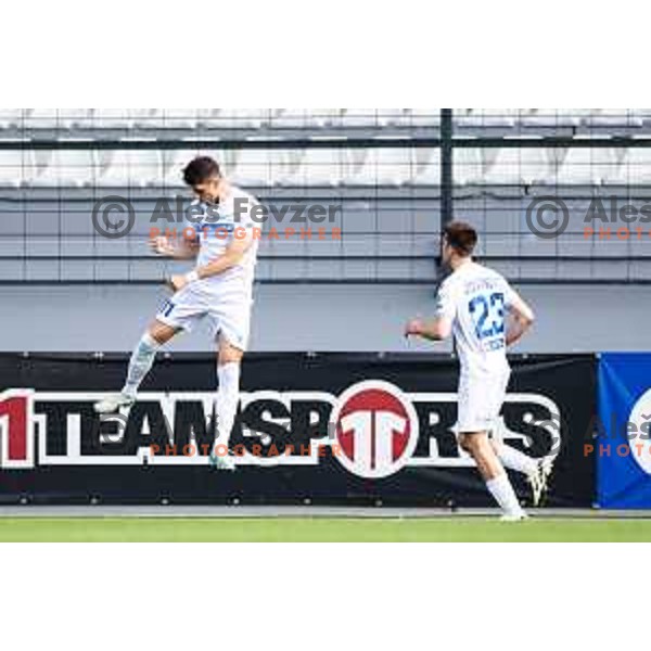 in action during Prva liga Telemach football match between Mura and Koper in Fazanerija, Murska Sobota, Slovenia on May 25, 2025. Photo: Jure Banfi