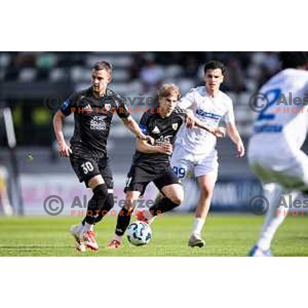 in action during Prva liga Telemach football match between Mura and Koper in Fazanerija, Murska Sobota, Slovenia on May 25, 2025. Photo: Jure Banfi