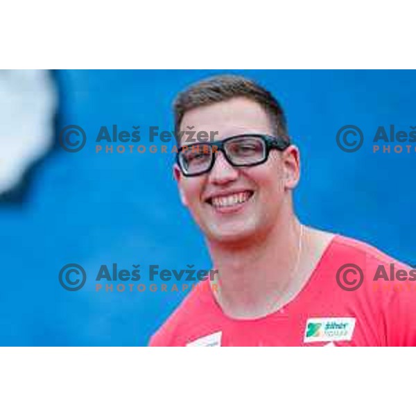 Kristjan Ceh (SLO) competes in Men\'s Discus Throw at Athletics Track & Field meeting, WACT Challenger, Ptuj, Slovenia on May 25, 2025