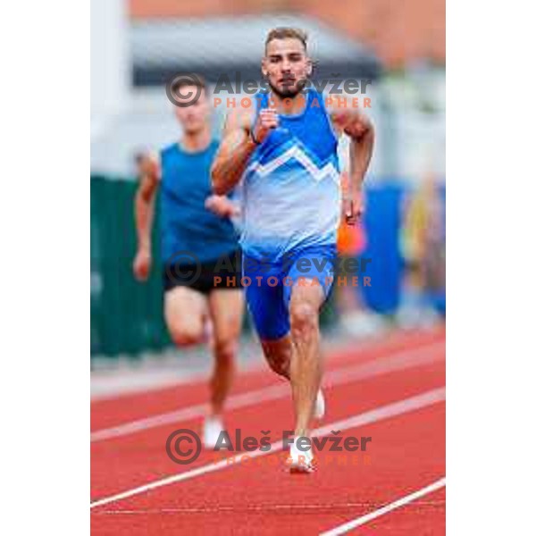 Rok Ferlan (SLO) competes at Athletics Track & Field meeting, WACT Challenger, Ptuj, Slovenia on May 25, 2025
