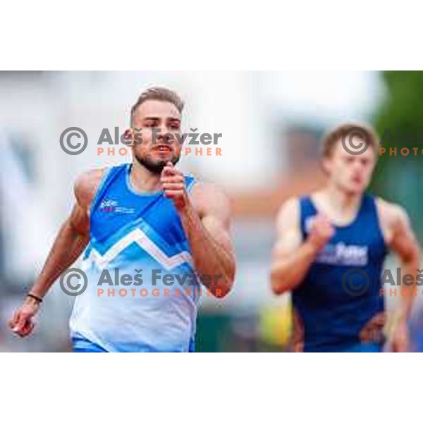 Rok Ferlan (SLO) competes at Athletics Track & Field meeting, WACT Challenger, Ptuj, Slovenia on May 25, 2025
