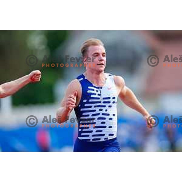 Anej Curin Prapotnik (SLO) competes at Athletics Track & Field meeting, WACT Challenger, Ptuj, Slovenia on May 25, 2025