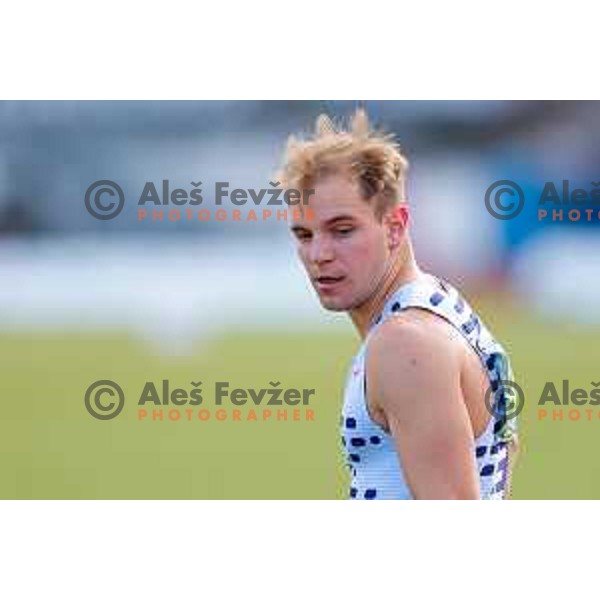 Anej Curin Prapotnik (SLO) competes at Athletics Track & Field meeting, WACT Challenger, Ptuj, Slovenia on May 25, 2025