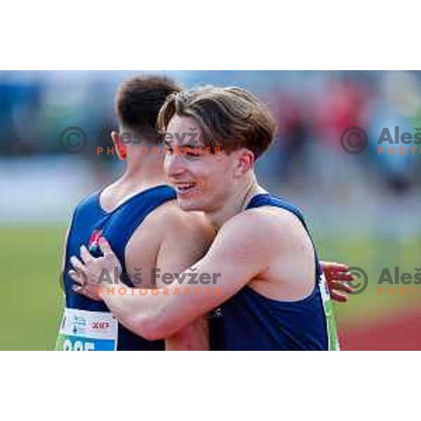 Jernej Gumilar (SLO) competes at Athletics Track & Field meeting, WACT Challenger, Ptuj, Slovenia on May 25, 2025