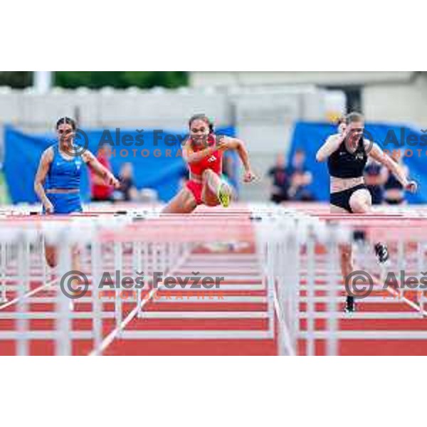 Milica Emini (SLO) competes at Athletics Track & Field meeting, WACT Challenger, Ptuj, Slovenia on May 25, 2025