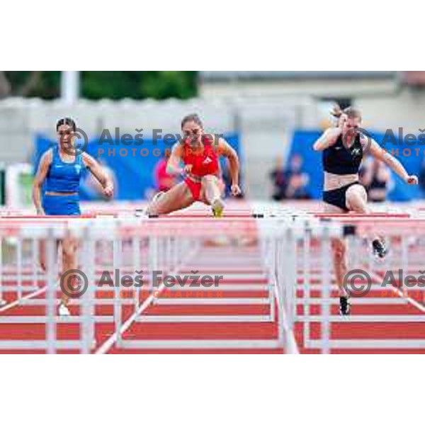 Milica Emini (SLO) competes at Athletics Track & Field meeting, WACT Challenger, Ptuj, Slovenia on May 25, 2025