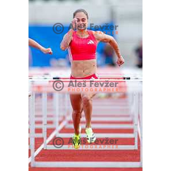 Milica Emini (SLO) competes at Athletics Track & Field meeting, WACT Challenger, Ptuj, Slovenia on May 25, 2025