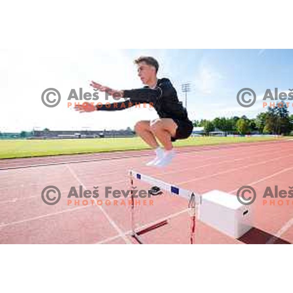 Slovenia Ski-jumping team summer practice, Kranj, Slovenia on May 26, 2025