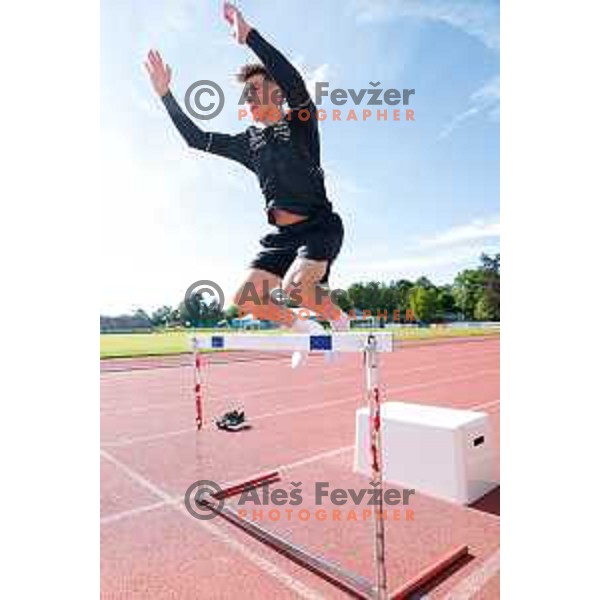 Slovenia Ski-jumping team summer practice, Kranj, Slovenia on May 26, 2025