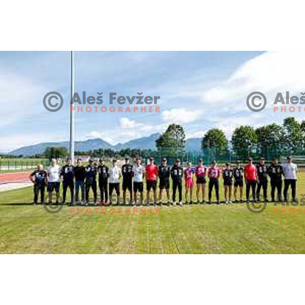 Slovenia Ski-jumping team summer practice, Kranj, Slovenia on May 26, 2025