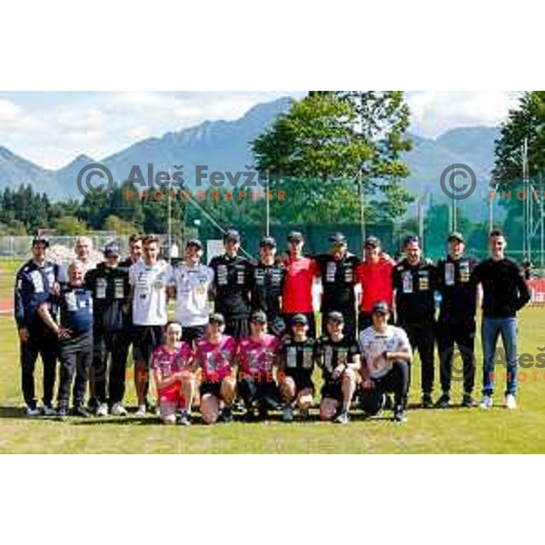 Slovenia Ski-jumping team summer practice, Kranj, Slovenia on May 26, 2025