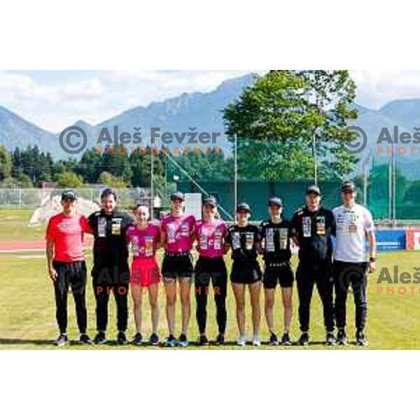 Slovenia Ski-jumping team summer practice, Kranj, Slovenia on May 26, 2025