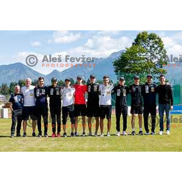Slovenia Ski-jumping team summer practice, Kranj, Slovenia on May 26, 2025