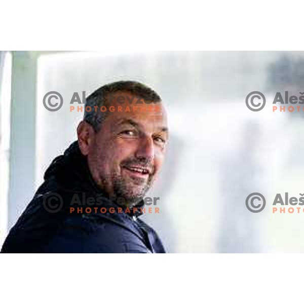 Mladen Dabanovic of Slovenia National Women\'s Football team during practice session at NNC Brdo pri Kranju, Slovenia on May 26, 2025