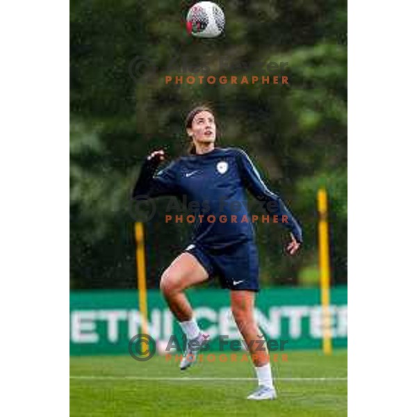Slovenia National Women\'s Football team during practice session at NNC Brdo pri Kranju, Slovenia on May 26, 2025