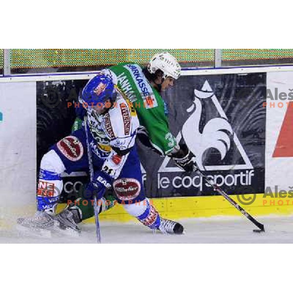 Banjam at ice hockey match in the EBEL League , Tilia Olimpija - EC Pasut VSV , 14.10.2008 Hala Tivoli, Ljubljana 