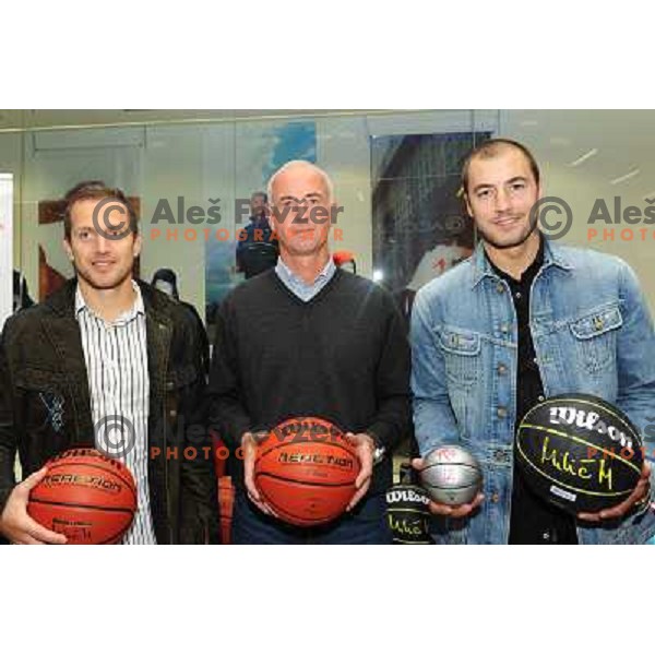  at the presentation and press conference of the Marko Milic basketball ball , Intersport , Mercator Center Siska, 17.10.2008 