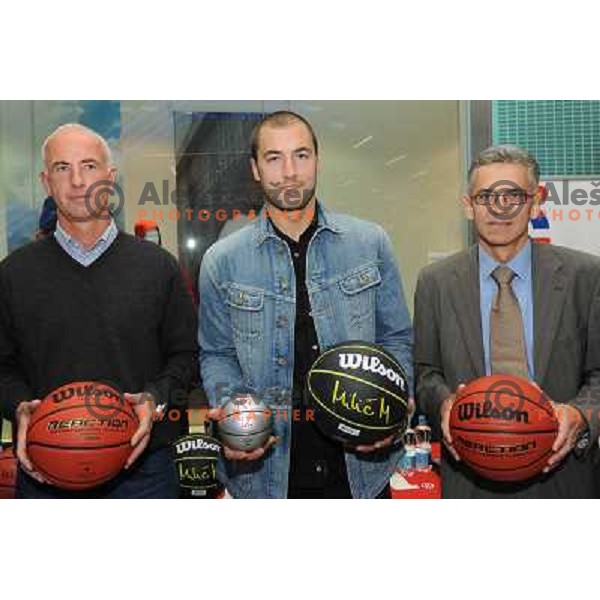  at the presentation and press conference of the Marko Milic basketball ball , Intersport , Mercator Center Siska, 17.10.2008 