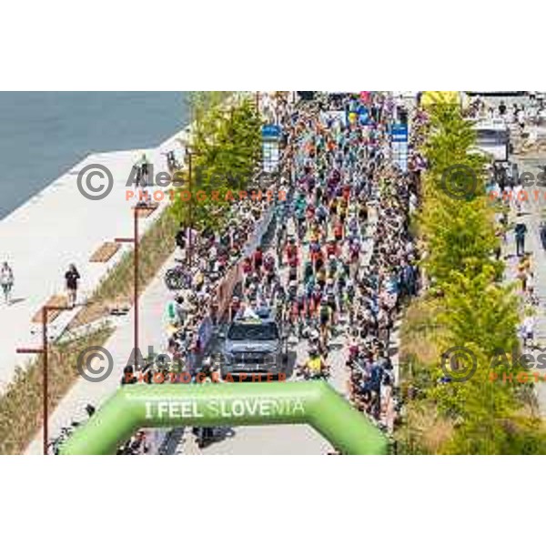 Stage 4 of Tour of Slovenia 2025 cycling race from Maribor to Golte on June 7, 2025. Photo: Jure Banfi