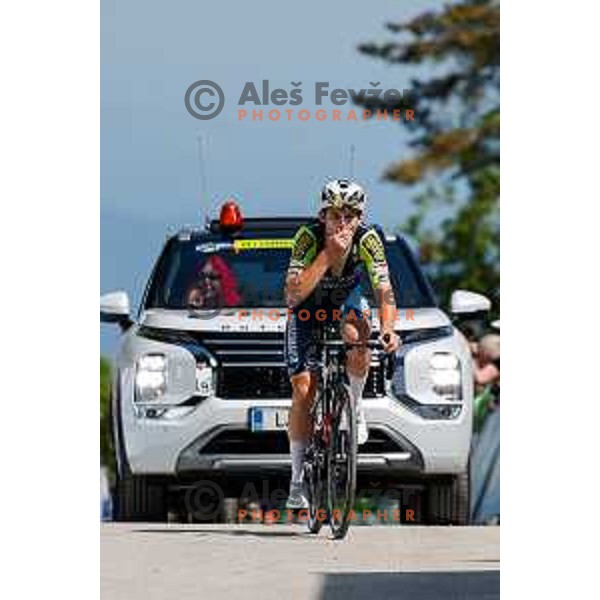 Kyrylo Tsarenko, winner of Stage 4 of 31.Tour of Slovenia between Maribor and Golte on June 7, 2025