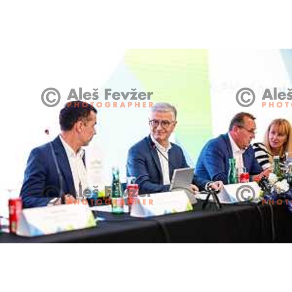 Franjo Bobinac at General Assembly of Slovenia Olympic Committee in Celje, Slovenia on June 10, 2025