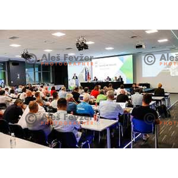 Franjo Bobinac at General Assembly of Slovenia Olympic Committee in Celje, Slovenia on June 10, 2025