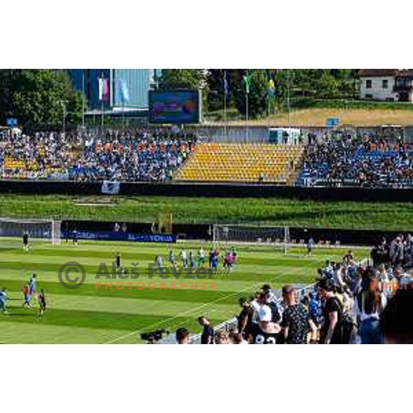 in action during international friendly football match between Slovenia and Bosnia and Herzegovina in Celje, Slovenia on June 10, 2025.
