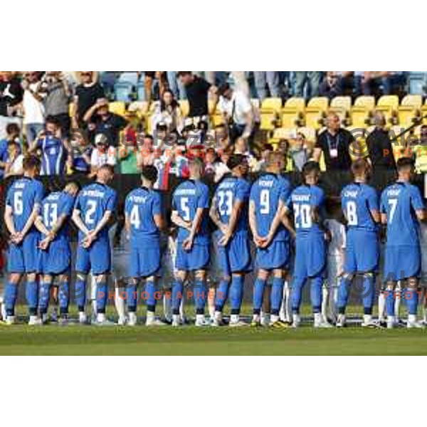 in action during international friendly football match between Slovenia and Bosnia and Herzegovina in Celje, Slovenia on June 10, 2025.