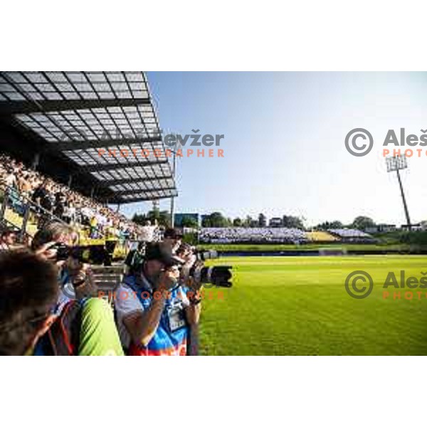 in action during friendly football match between national team of Slovenia and Bosnia and Herzegovina in Stadion z’dezele, Celje, Slovenia on June 10, 2025. Photo: Jure Banfi