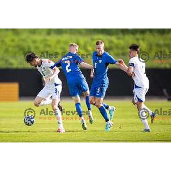 in action during friendly football match between national team of Slovenia and Bosnia and Herzegovina in Stadion z’dezele, Celje, Slovenia on June 10, 2025. Photo: Jure Banfi