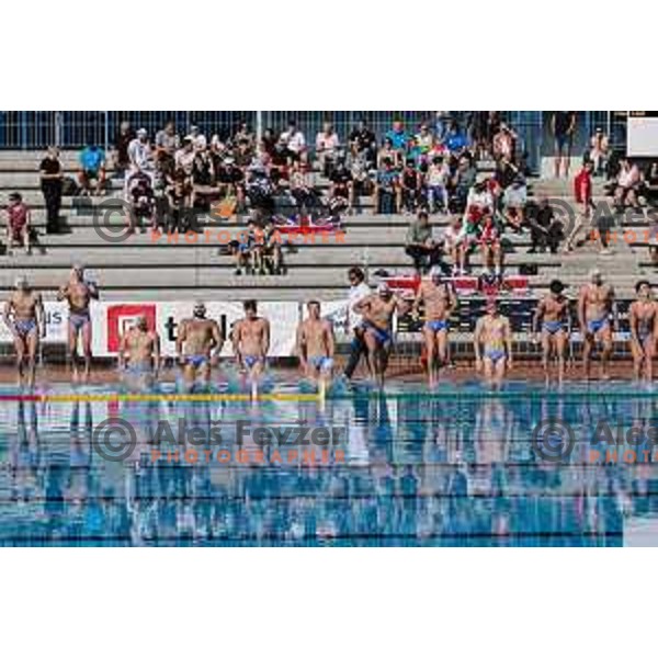 Team Slovenia during Waterpolo Men\'s EPWC 2026 Qualification Round match between Slovenia and Great Britain in Kranj on June 10, 2025 