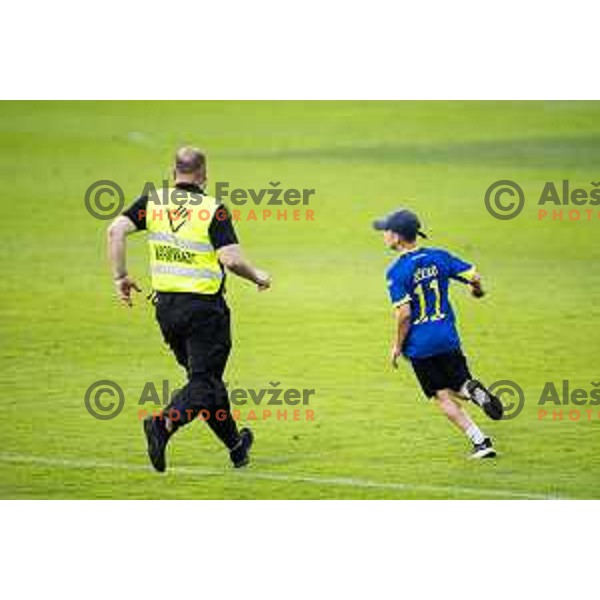 in action during friendly football match between national team of Slovenia and Bosnia and Herzegovina in Stadion z’dezele, Celje, Slovenia on June 10, 2025. Photo: Jure Banfi