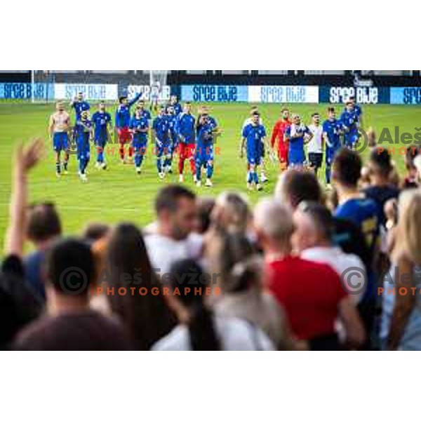in action during friendly football match between national team of Slovenia and Bosnia and Herzegovina in Stadion z’dezele, Celje, Slovenia on June 10, 2025. Photo: Jure Banfi