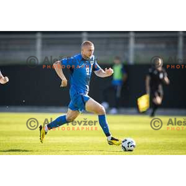 in action during friendly football match between national team of Slovenia and Bosnia and Herzegovina in Stadion z’dezele, Celje, Slovenia on June 10, 2025. Photo: Jure Banfi