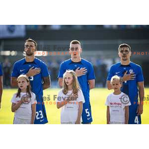 in action during friendly football match between national team of Slovenia and Bosnia and Herzegovina in Stadion z’dezele, Celje, Slovenia on June 10, 2025. Photo: Jure Banfi