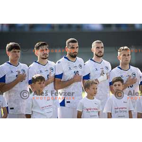 Arjan Malic during international friendly football match between Slovenia and Bosnia and Herzegovina in Celje, Slovenia on June 10, 2025.