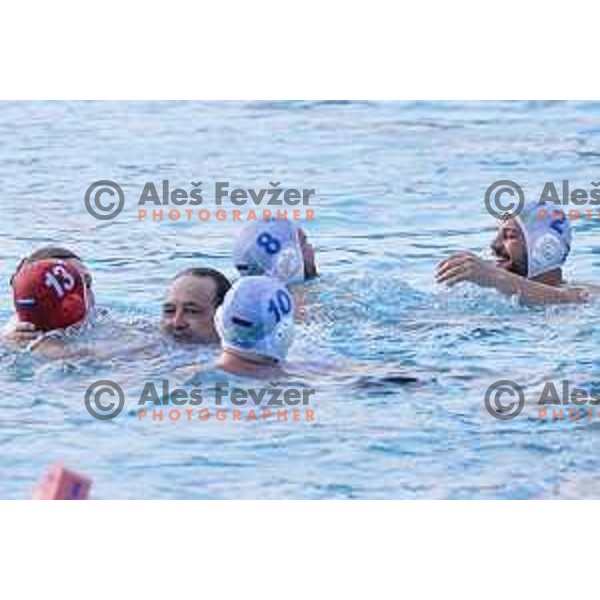 Mirko Vicevic, head coach of Slovenia during Waterpolo Men\'s EPWC 2026 Qualification Round match between Slovenia and Great Britain in Kranj on June 10, 2025 