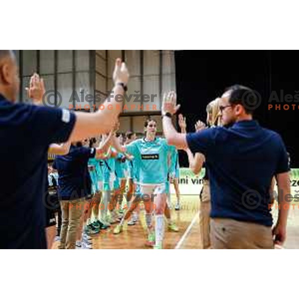 Eva Lisec in action during preparation match for Women’s EuroBasket 2025 between Slovenia and Montenegro in Tivoli Hall, Ljubljana, Slovenia on June 11, 2025