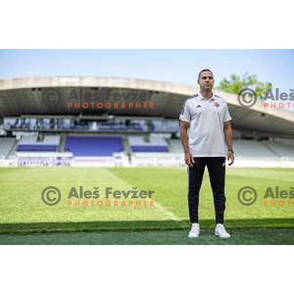 Tugberk Tanrivermis, new head coach of Maribor introduction during press conference in Ljudski vrt, Maribor, Slovenia on June 12, 2025. Photo: Jure Banfi
