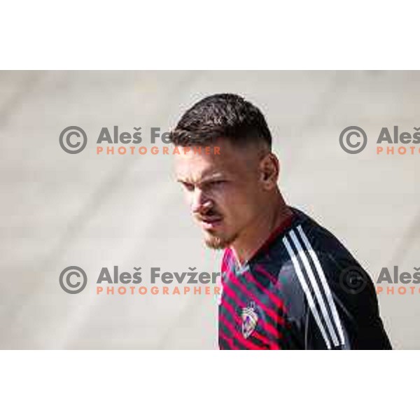 Azbe Jug during training in Ljudski vrt, Maribor, Slovenia on June 13, 2025. Photo: Jure Banfi
