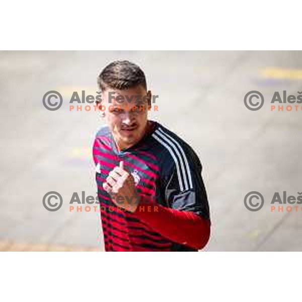 Azbe Jug during training in Ljudski vrt, Maribor, Slovenia on June 13, 2025. Photo: Jure Banfi